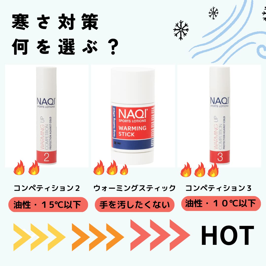 Amazon | NAQI(ナキ) ウォームジェルコンペティション3 気温10度以下